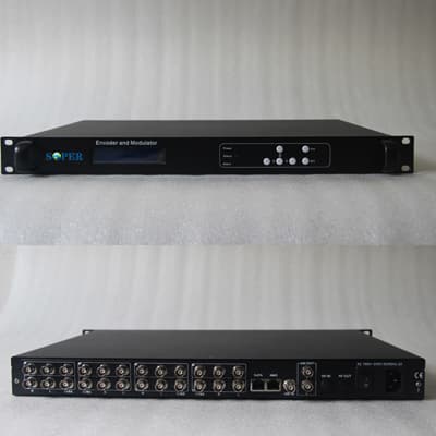 DVB Headend Digital CATV 8xCVBS MPEG_2 Encoder CS_10801